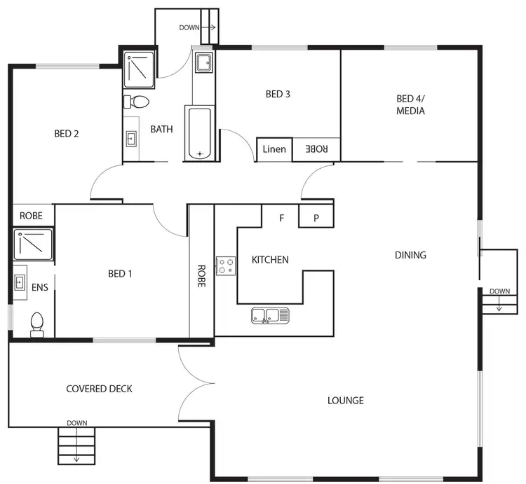 Floorplan of Homely house listing, 7 Cullavin Street, Gunning NSW 2581
