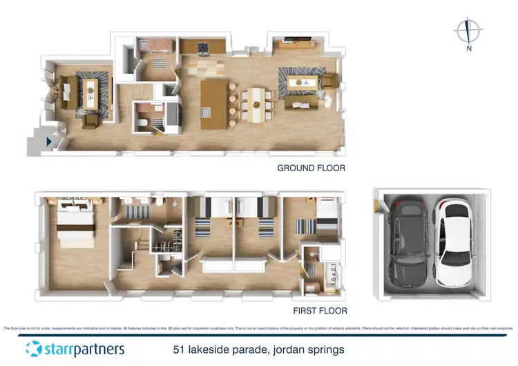 Floorplan of Homely house listing, 51 Lakeside Parade, Jordan Springs NSW 2747
