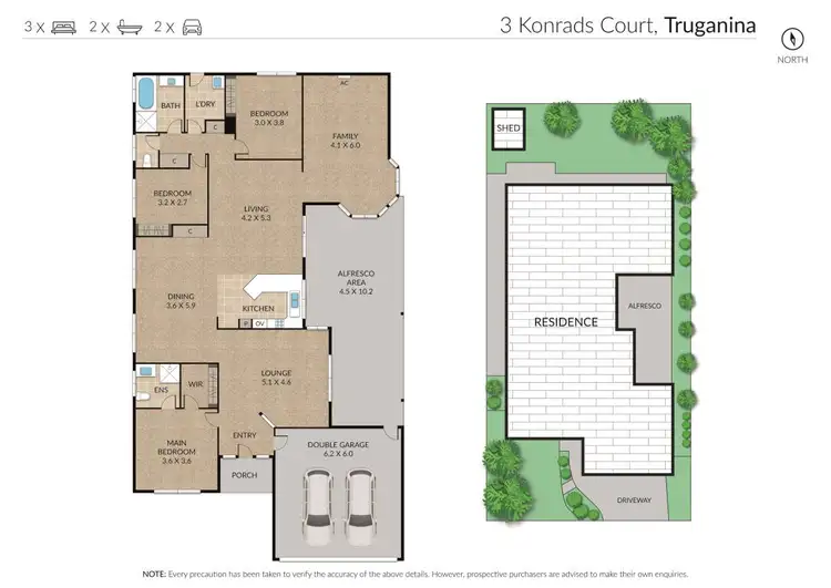 Floorplan of Homely house listing, 3 Konrads Court, Truganina VIC 3029