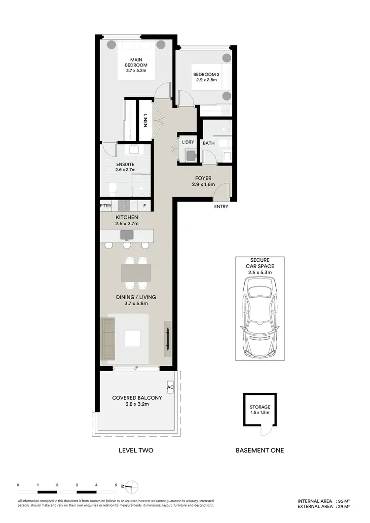 Floorplan of Homely apartment listing, 47/9 Bell Street, Hornsby NSW 2077