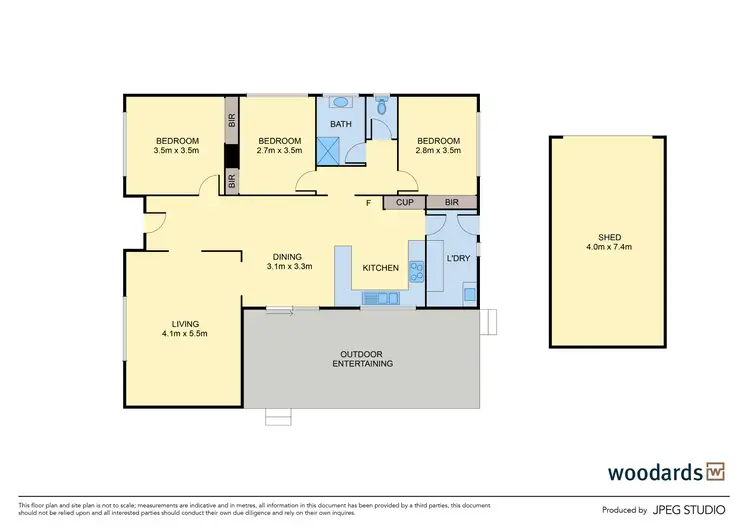 Floorplan of Homely house listing, 7 Mountain View Avenue, Woodend VIC 3442