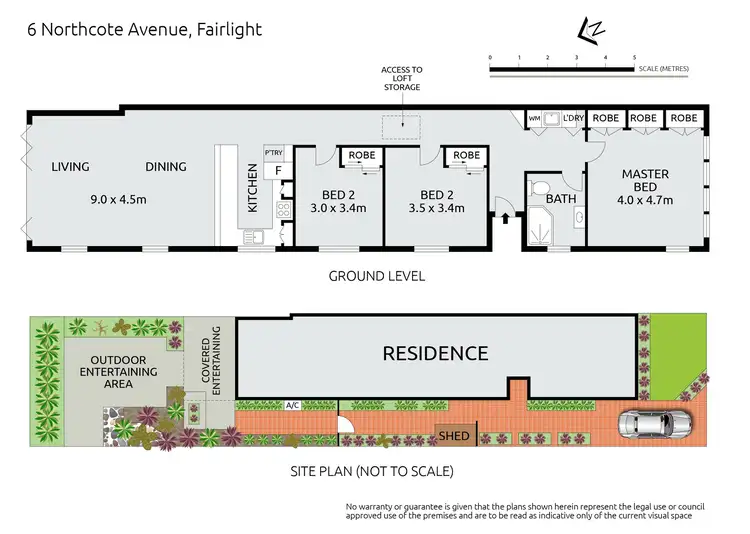 Floorplan of Homely house listing, 6 Northcote Avenue, Fairlight NSW 2094