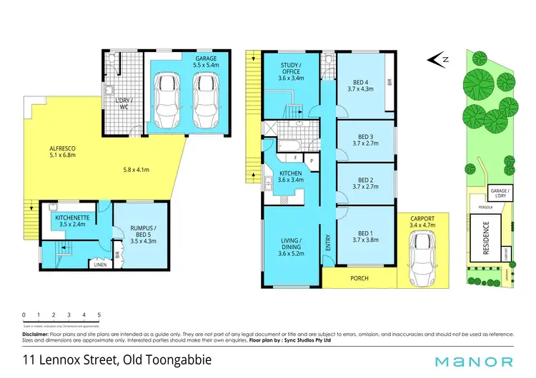 Floorplan of Homely house listing, 11 Lennox Street, Old Toongabbie NSW 2146