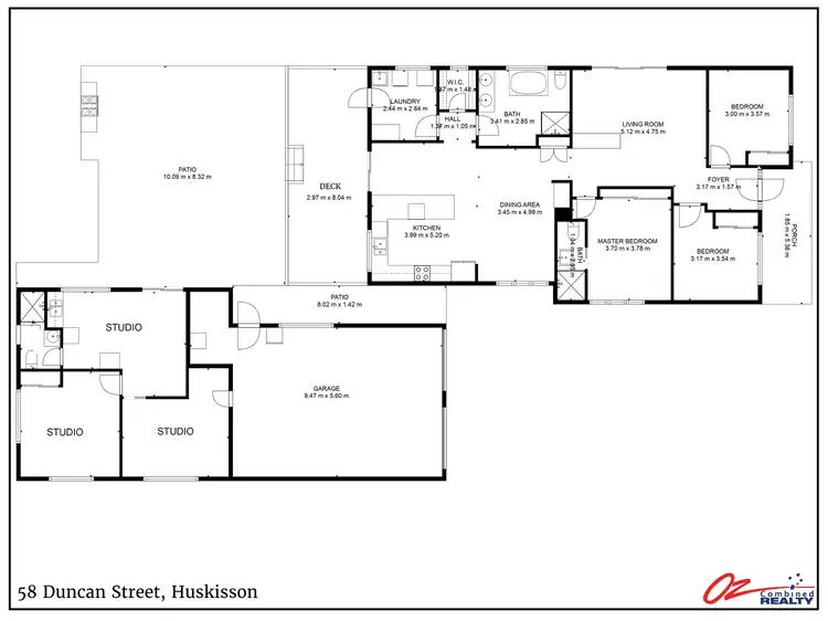 Floorplan of Homely house listing, 58 Duncan Street, Huskisson NSW 2540