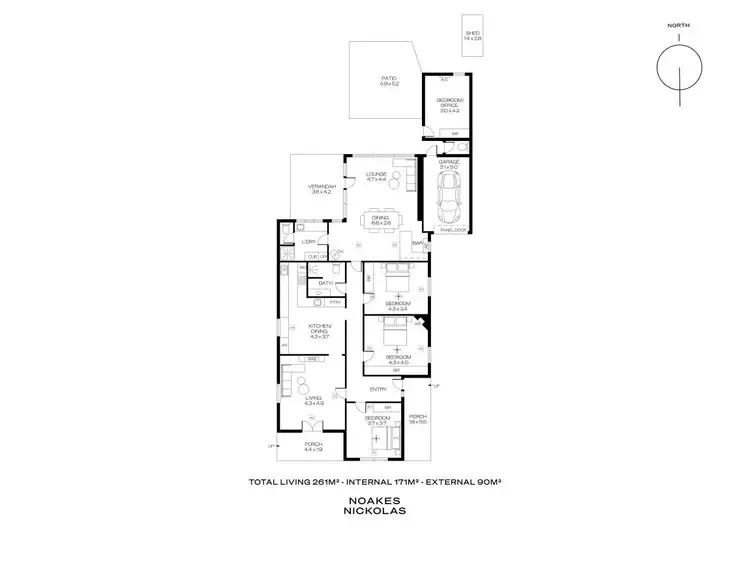 Floorplan of Homely house listing, 10 Dunluce Avenue, Brighton SA 5048