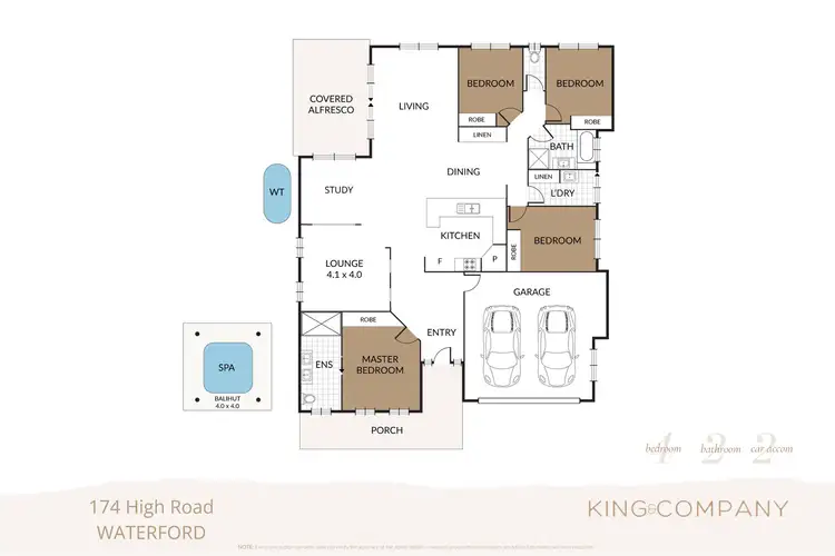 Floorplan of Homely house listing, 174 High Road, Waterford QLD 4133