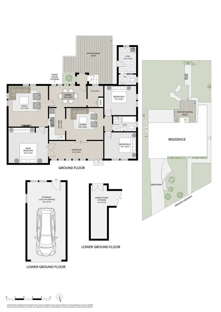 Floorplan of Homely house listing, 180 Princes Highway, Sylvania NSW 2224