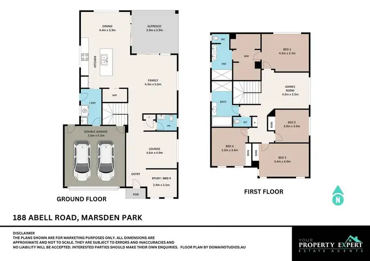 Floorplan of Homely house listing, 188 Abell Road, Marsden Park NSW 2765