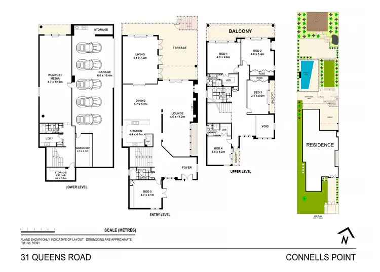 Floorplan of Homely house listing, 31 Queens Road, Connells Point NSW 2221