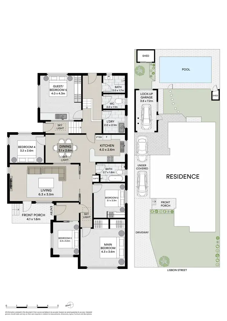 Floorplan of Homely house listing, 6 Lisbon Street, Sylvania NSW 2224