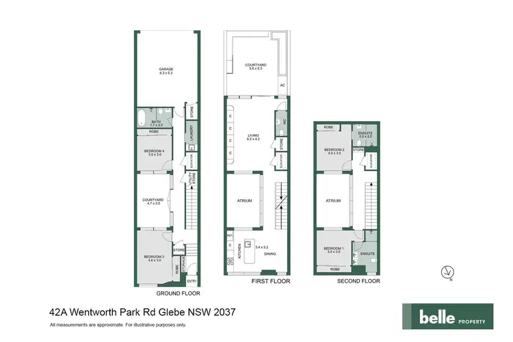 Floorplan of Homely house listing, 42A Wentworth Park Road, Glebe NSW 2037