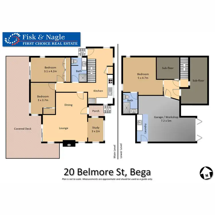 Floorplan of Homely house listing, 20 Belmore Street, Bega NSW 2550