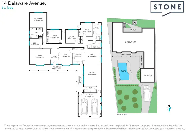 Floorplan of Homely house listing, 14 Delaware Avenue, St Ives NSW 2075