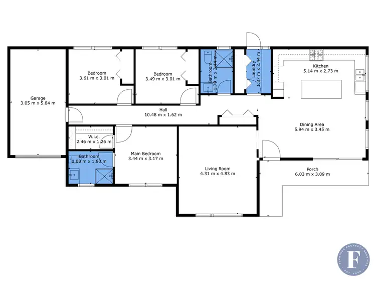 Floorplan of Homely unit listing, 1 & 2/16 Hay Street, Cootamundra NSW 2590