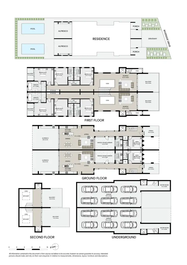 Floorplan of Homely house listing, 27 Riverside Drive, Sans Souci NSW 2219