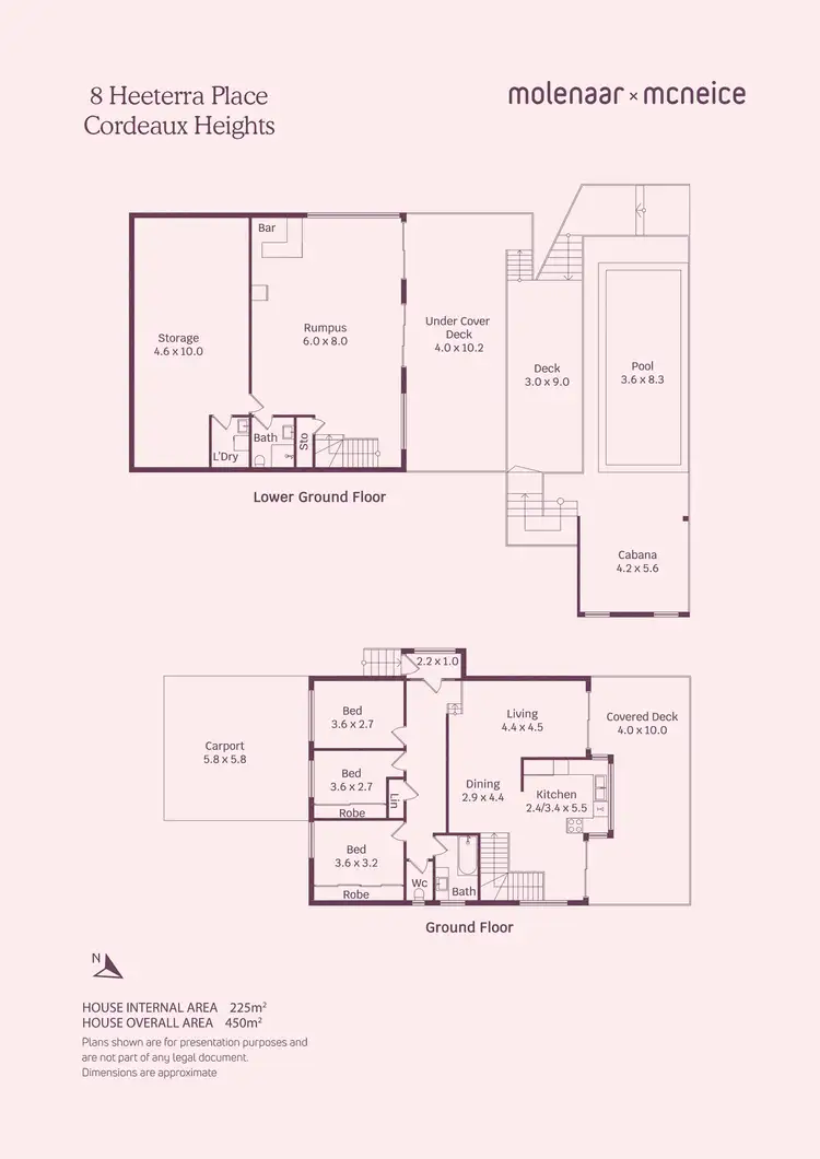 Floorplan of Homely house listing, 8 Heeterra Place, Cordeaux Heights NSW 2526