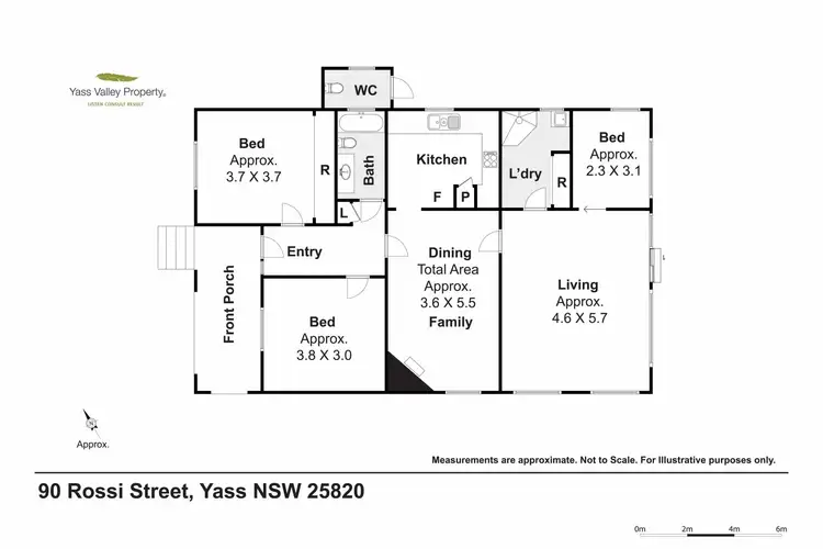 Floorplan of Homely house listing, 90 Rossi Street, Yass NSW 2582