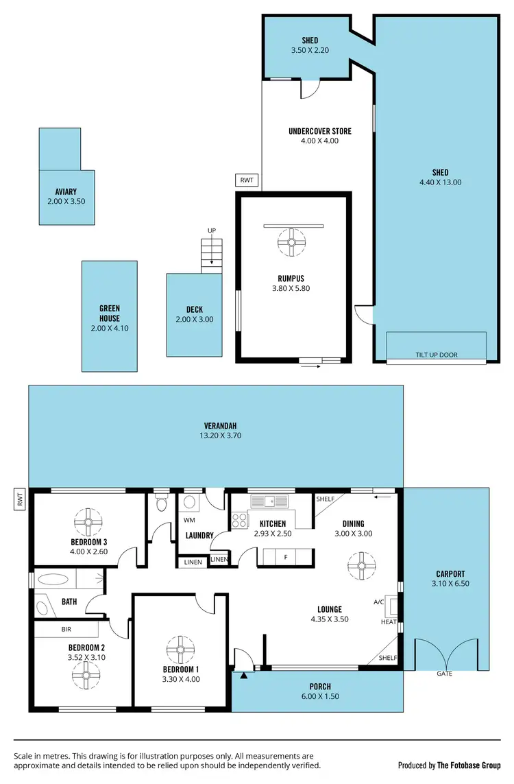 Floorplan of Homely house listing, 3 Ashton Rise, Huntfield Heights SA 5163