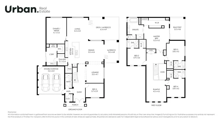 Floorplan of Homely house listing, 28 Brookwater Circuit, Colebee NSW 2761