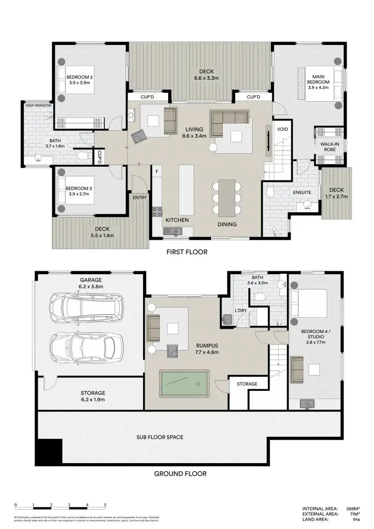 Floorplan of Homely rural property listing, 65 Smoky Ridge Drive, Arakoon NSW 2431