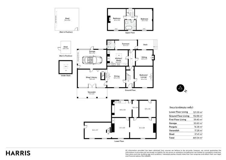 Floorplan of Homely house listing, 107 Old Princes Highway, Nairne SA 5252