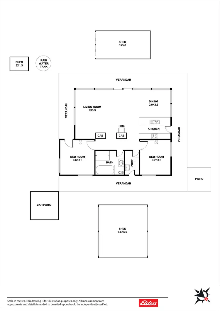 Floorplan of Homely rural property listing, 35 Alexander Court, Mount Compass SA 5210