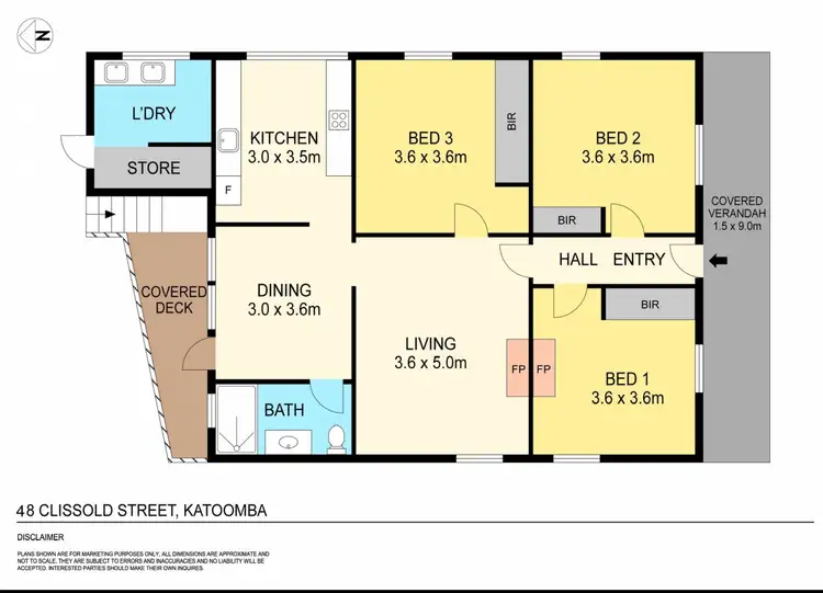 Floorplan of Homely house listing, 48 Clissold Street, Katoomba NSW 2780