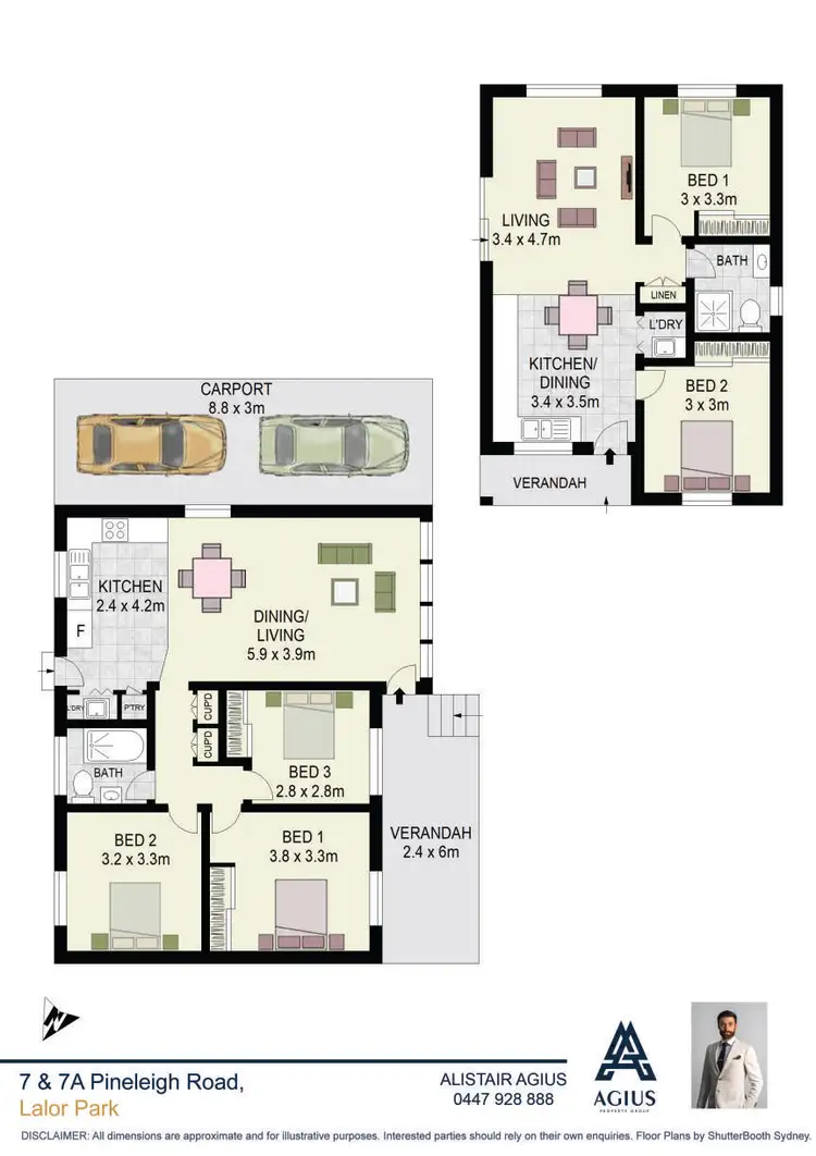 Floorplan of Homely house listing, 7 Pineleigh Road, Lalor Park NSW 2147