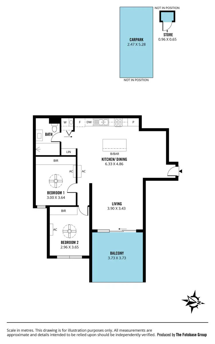 Floorplan of Homely house listing, 101/2 Eliza Place, Tonsley SA 5042