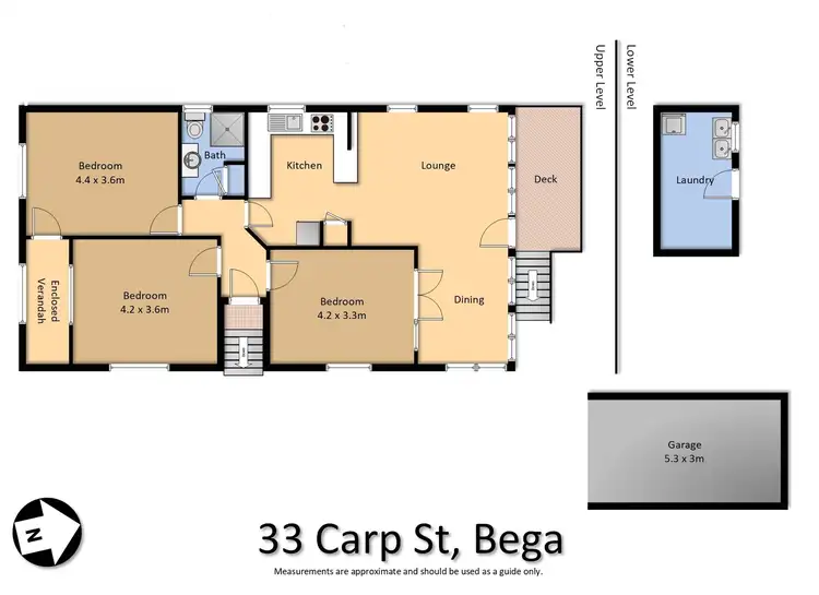 Floorplan of Homely house listing, 33 Carp Street, Bega NSW 2550