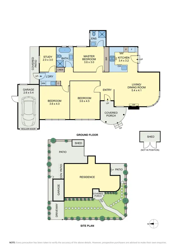 Floorplan of Homely house listing, 124 Cooper Street, Essendon VIC 3040