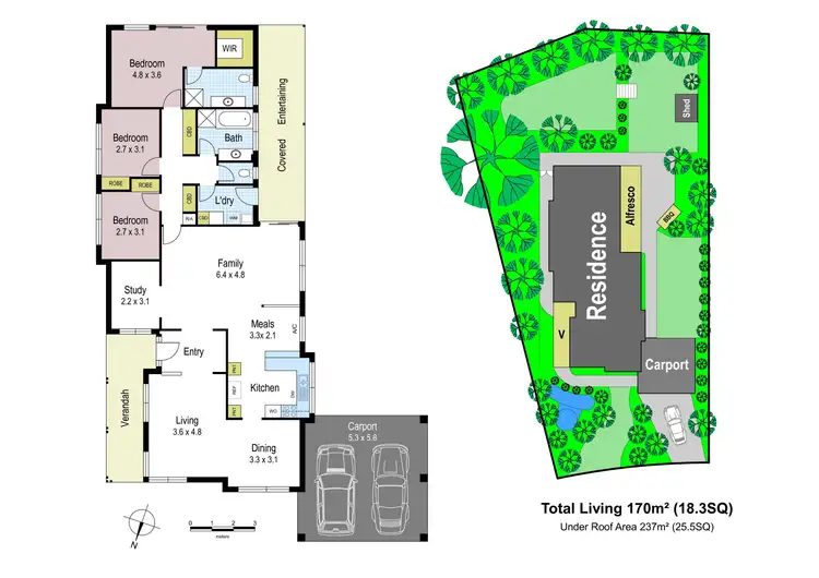 Floorplan of Homely house listing, 16 Ellen Close, Warragul VIC 3820