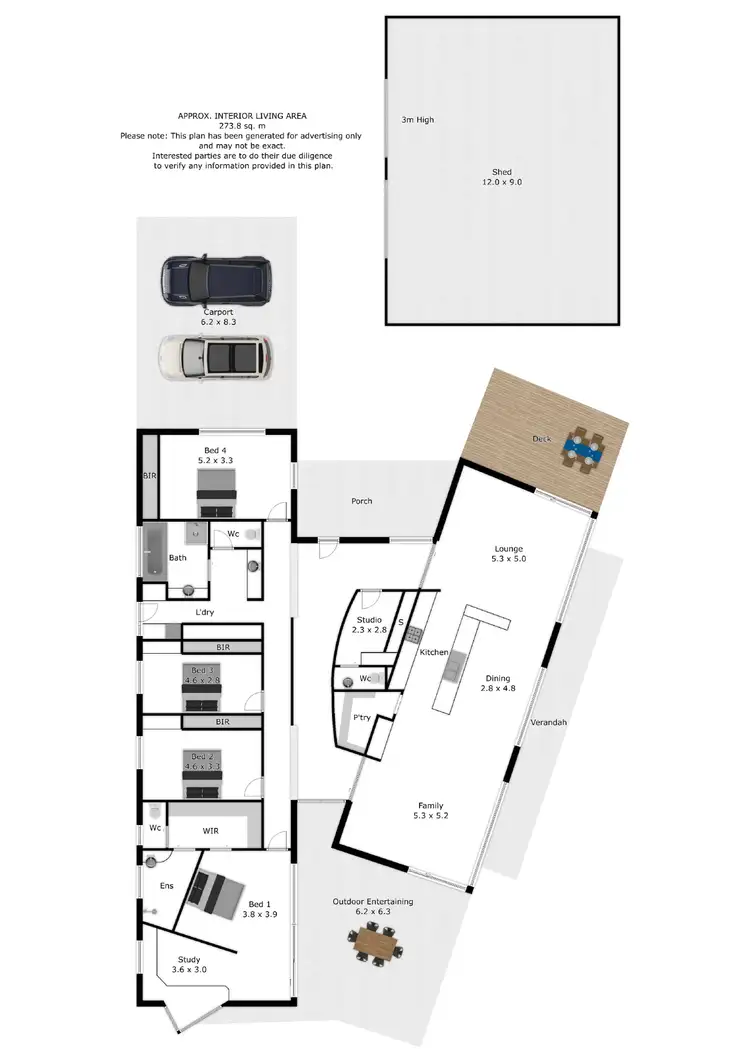Floorplan of Homely house listing, 177 Drapers Road, Leneva VIC 3691