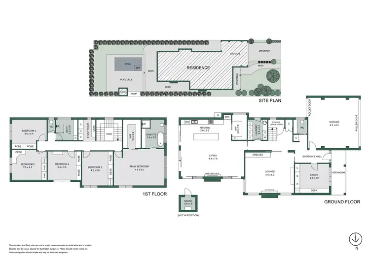 Floorplan of Homely house listing, 100 Roslyn Street, Brighton VIC 3186