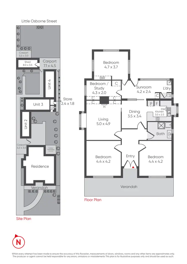Floorplan of Homely house listing, 8 Gellibrand Street, Williamstown VIC 3016
