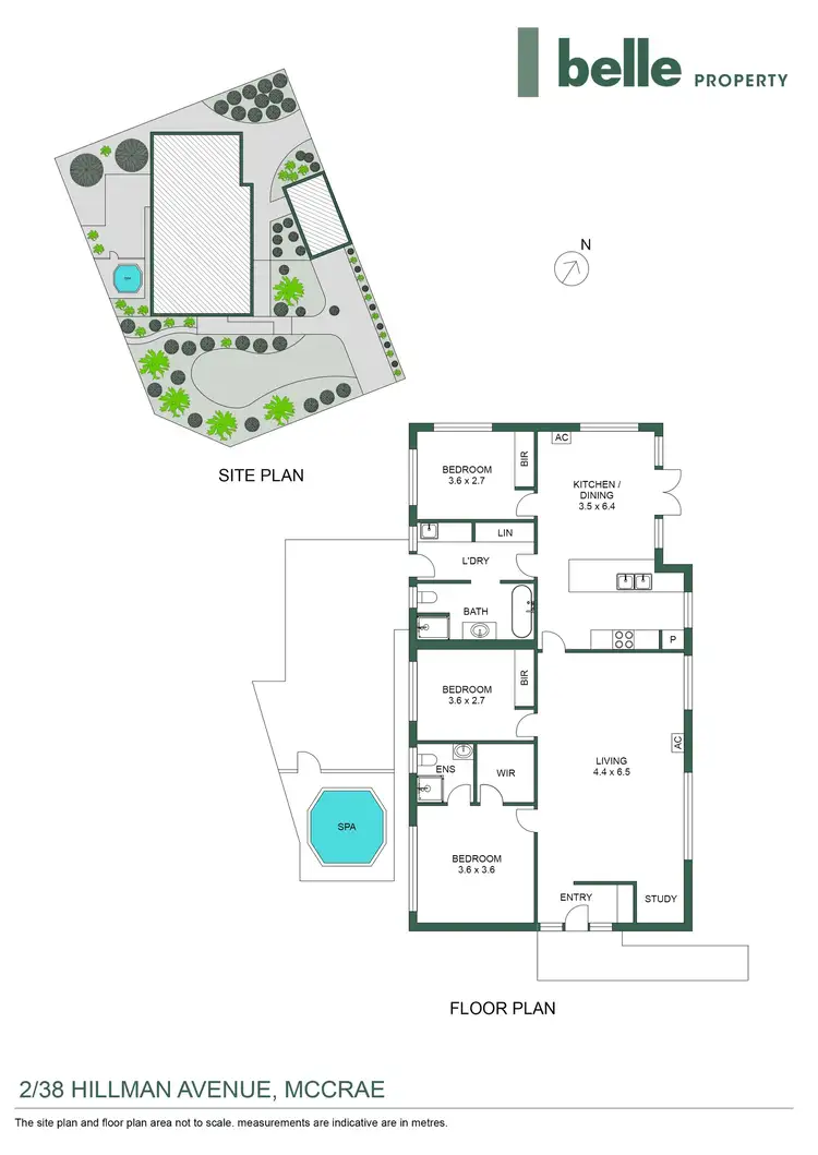 Floorplan of Homely house listing, 2/38 Hillman Avenue, Mccrae VIC 3938