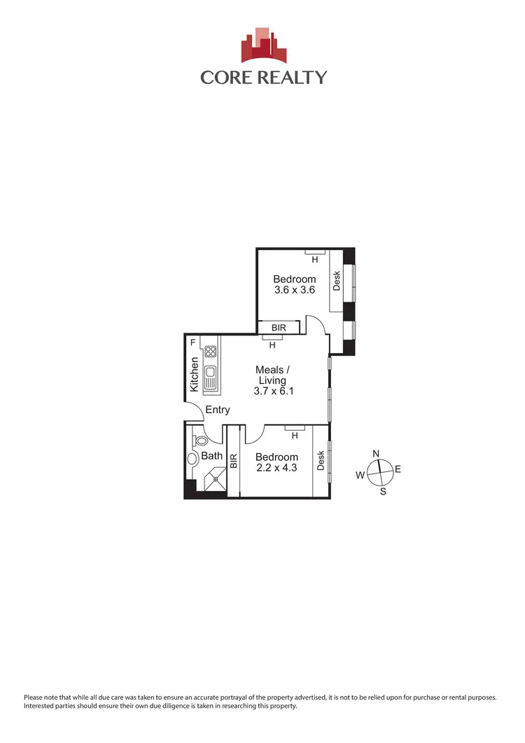 Floorplan of Homely apartment listing, 724/800 Swanston Street, Carlton VIC 3053