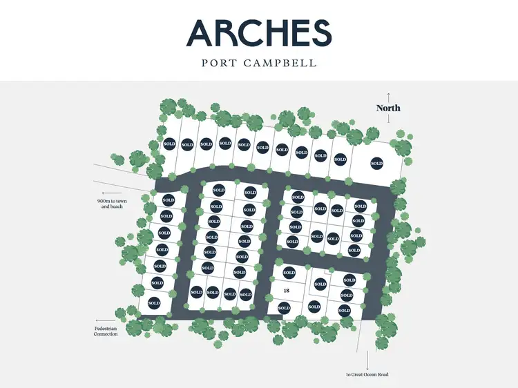 Floorplan of Homely land listing, 4 Carmichael Road, Port Campbell VIC 3269