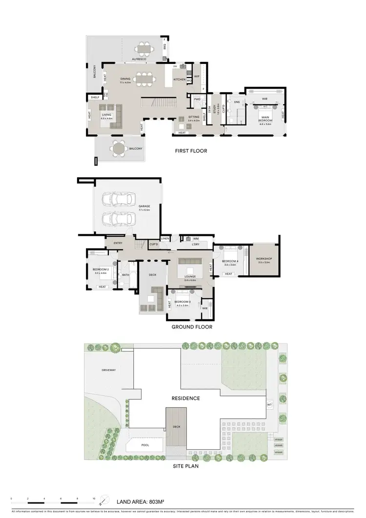 Floorplan of Homely house listing, 58 Rivergum Drive, Highton VIC 3216