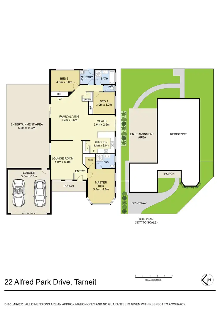 Floorplan of Homely house listing, 22 Alfred Park Drive, Tarneit VIC 3029