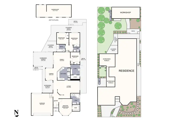 Floorplan of Homely house listing, 6 Malinda Way, Croydon South VIC 3136