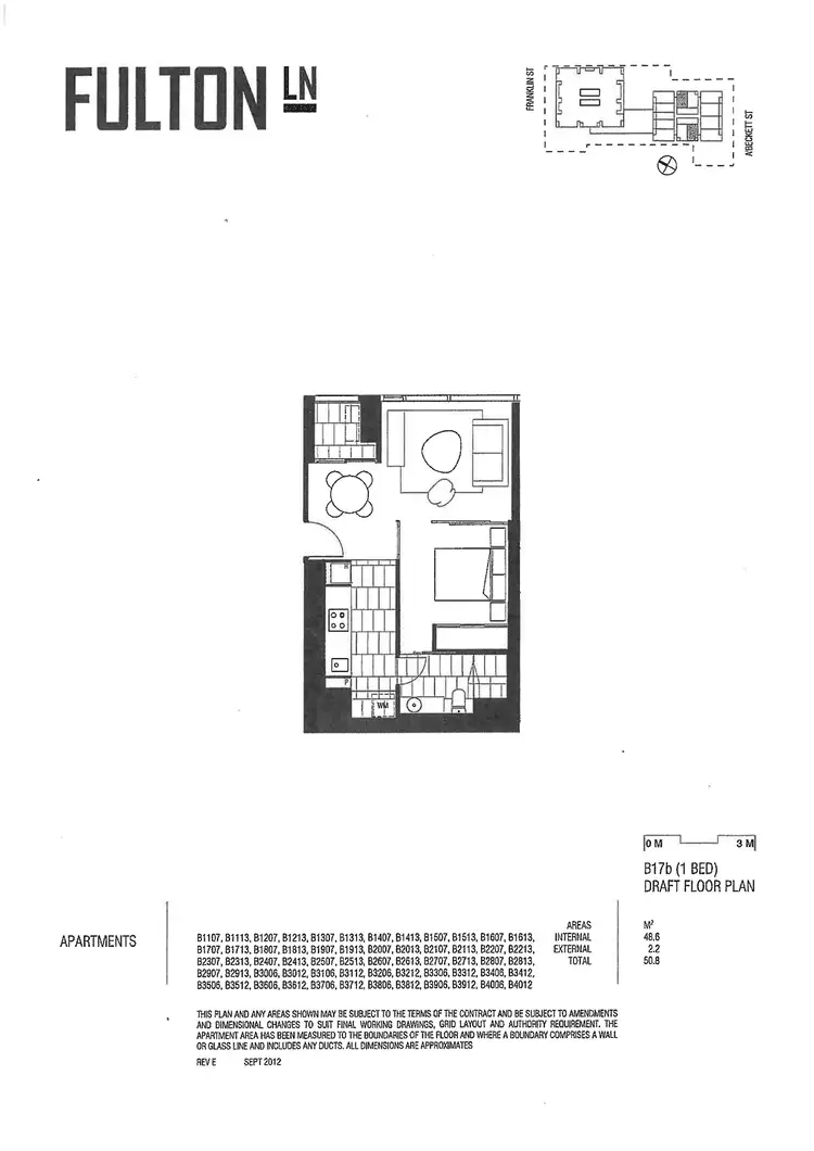 Floorplan of Homely apartment listing, 1507/120 A'beckett Street, Melbourne VIC 3000