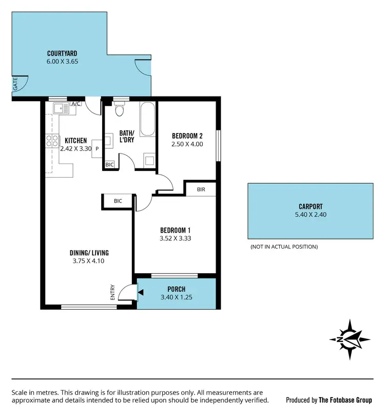 Floorplan of Homely unit listing, 3/171 Daws Road, St Marys SA 5042