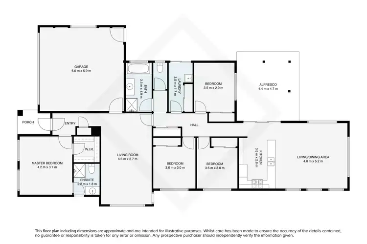 Floorplan of Homely house listing, 12 Cormorant Avenue, Bandiana VIC 3691