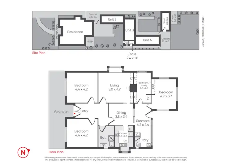 Floorplan of Homely house listing, 8 Gellibrand Street, Williamstown VIC 3016