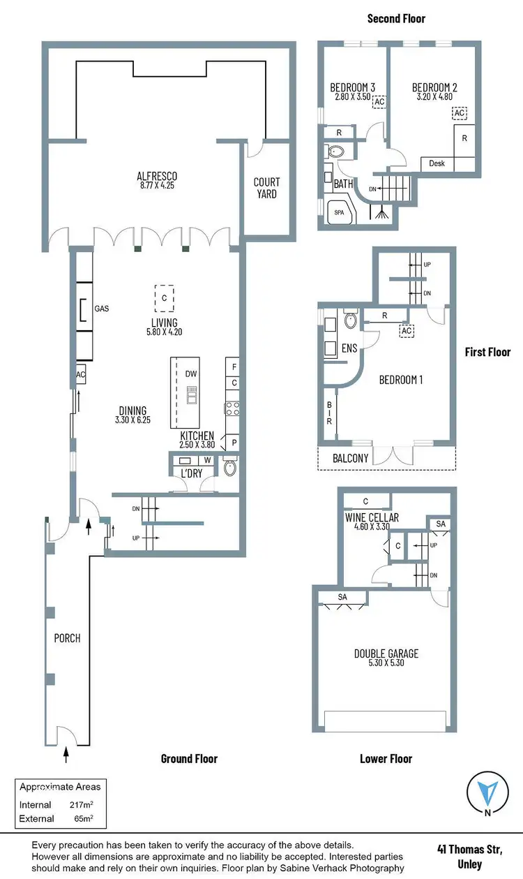 Floorplan of Homely house listing, 41 Thomas Street, Unley SA 5061