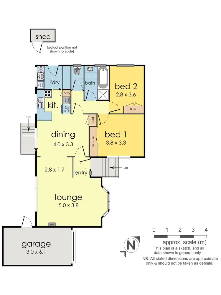 Floorplan of Homely unit listing, 4/39 Mount Dandenong Road, Ringwood East VIC 3135