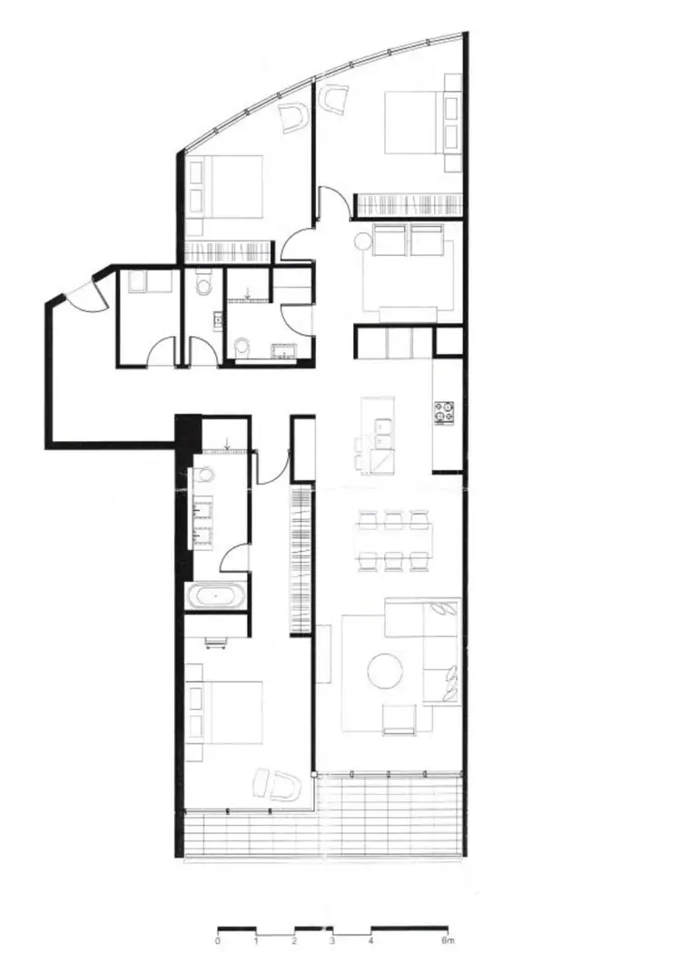 Floorplan of Homely apartment listing, 47/68 Sir John Young Crescent, Woolloomooloo NSW 2011