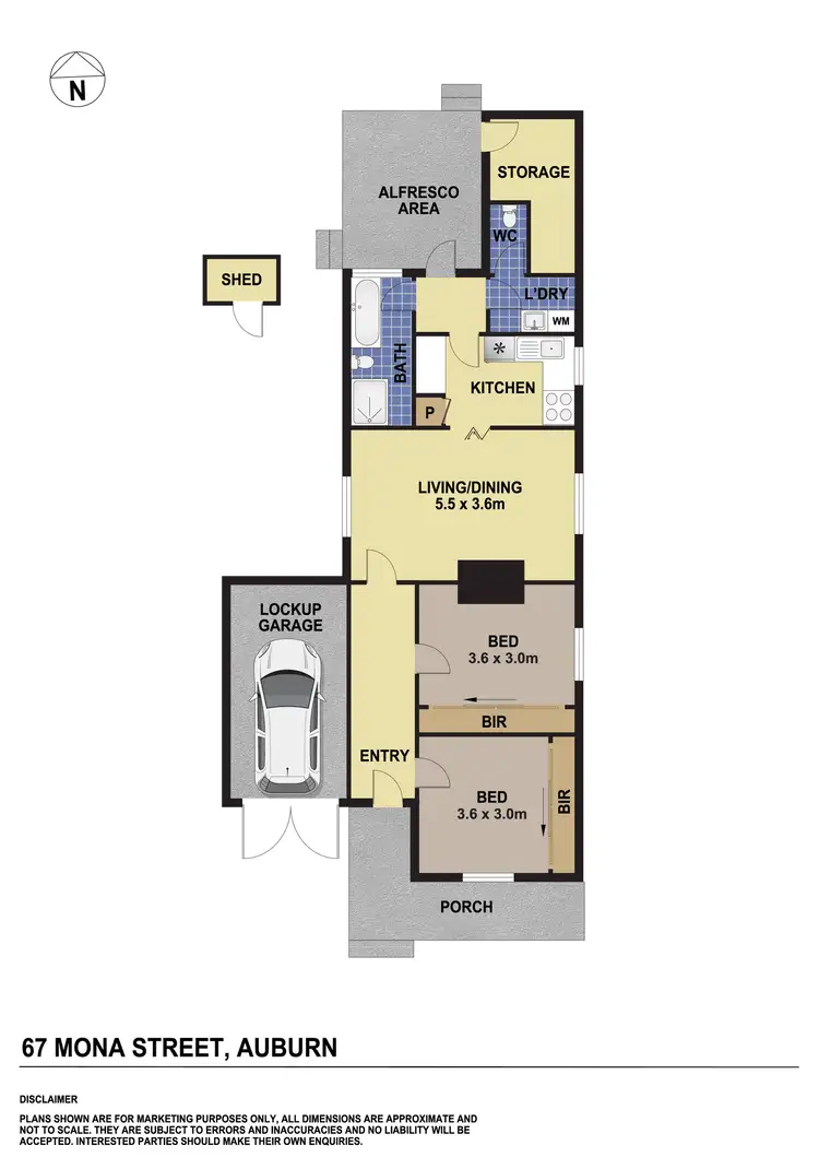 Floorplan of Homely house listing, 67 Mona Street, Auburn NSW 2144