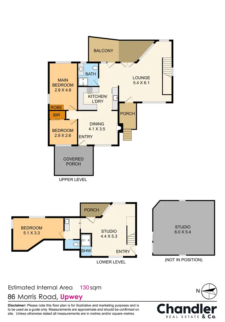 Floorplan of Homely house listing, 86 Morris Road, Upwey VIC 3158